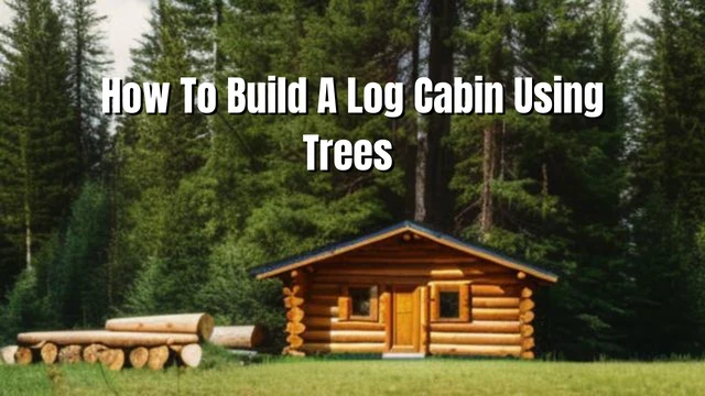 How To Build A Log Cabin Using Trees