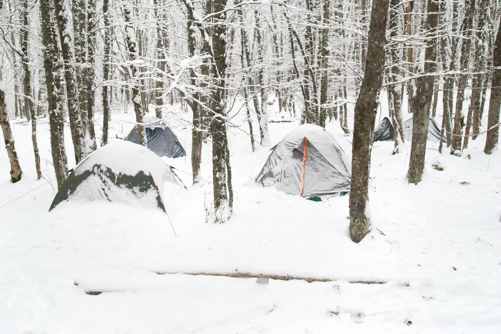 Camping in 30-Degree Weather