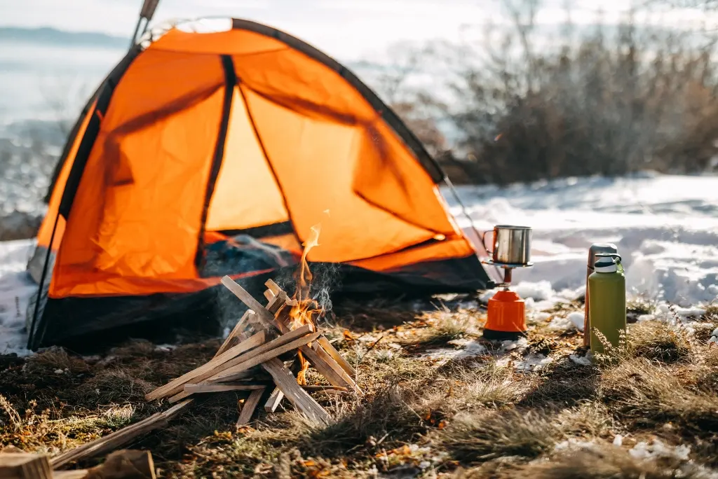 Camping in 30°F (-1°C)