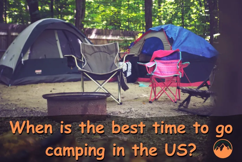 When is the best time to go camping in the US?