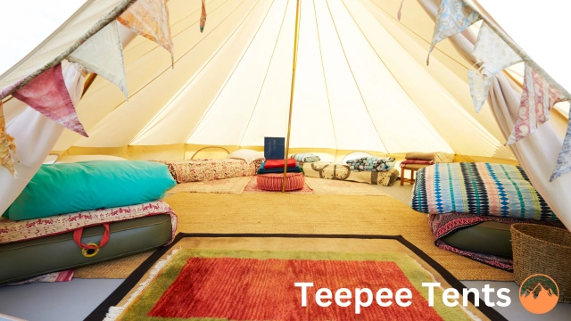 Tents That Look Like House: Teepee Tents