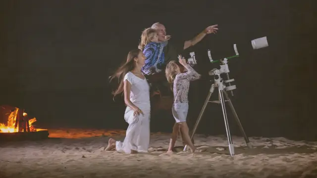 Star Gazing with kids