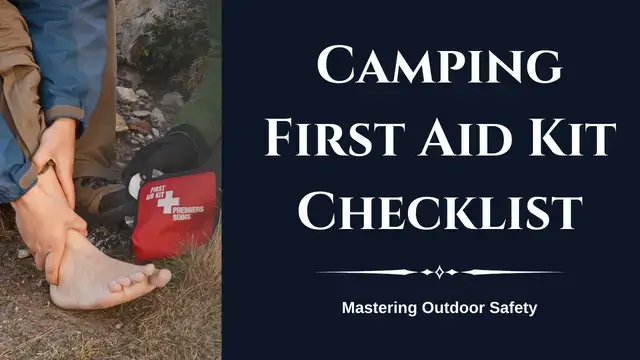 Camping First Aid Kit Checklist