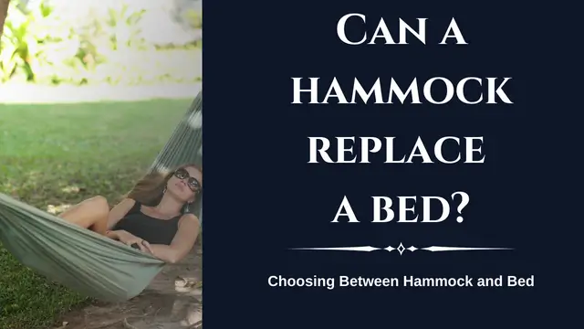 Can a hammock replace a bed