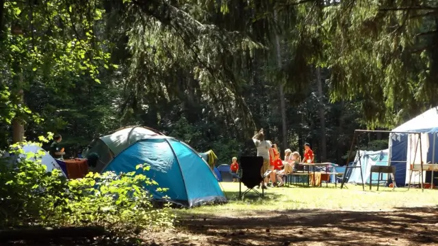 Camping with Family