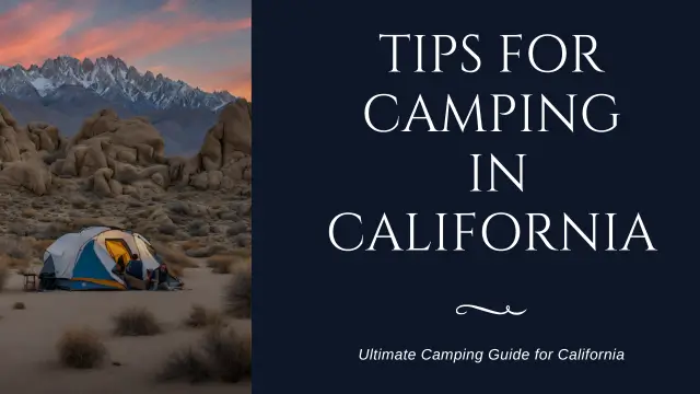 Tips for Camping in California