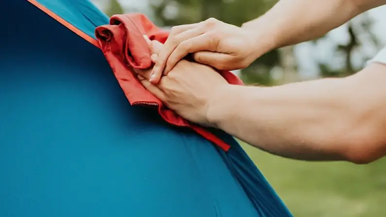 Cleaning and Preparation of Tent