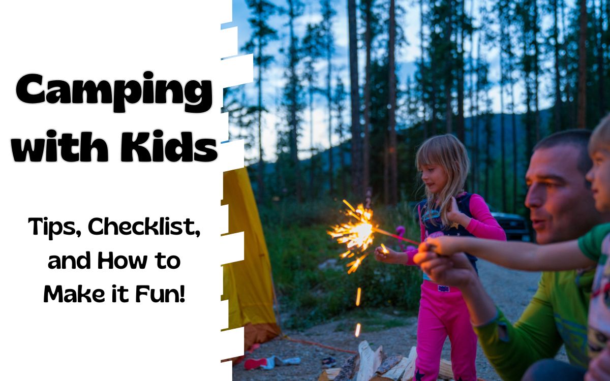 camping with kids packing tips checklist
