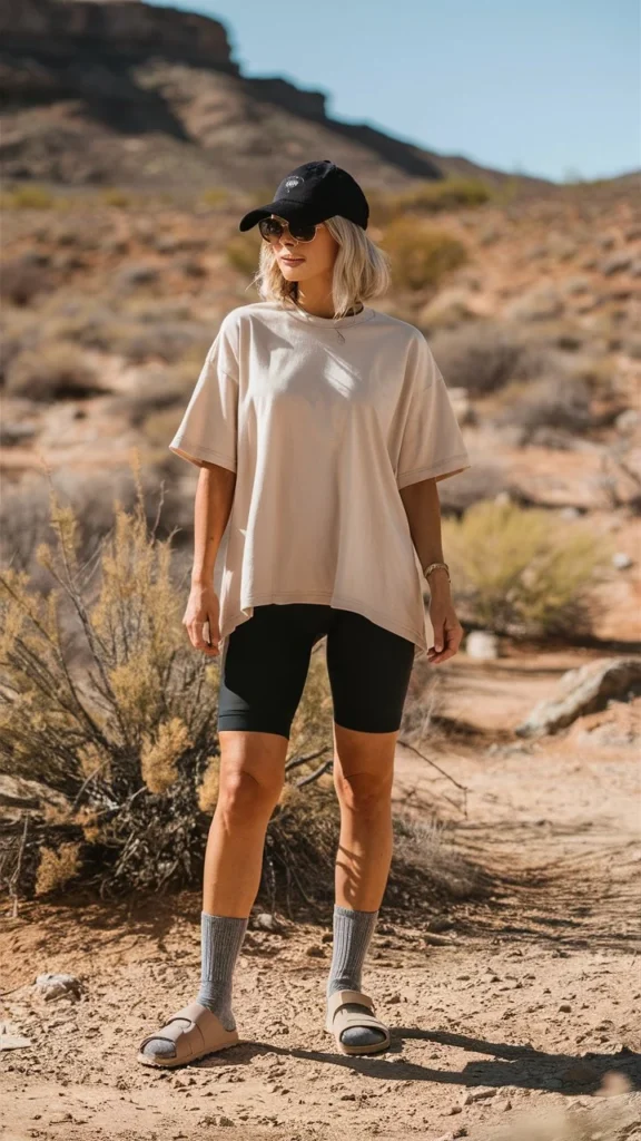 summer camping outfit for women