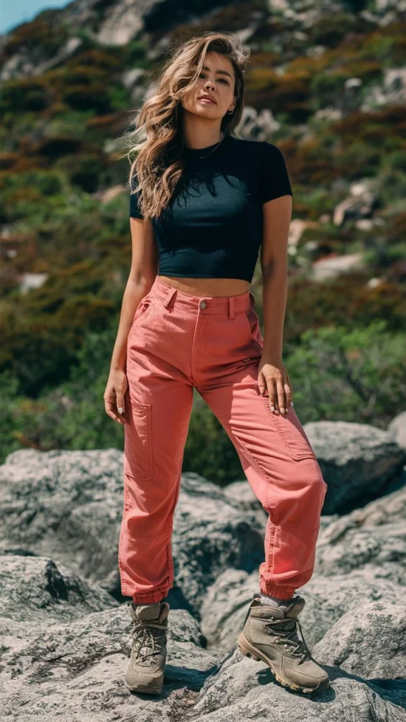 summer camping outfit for women