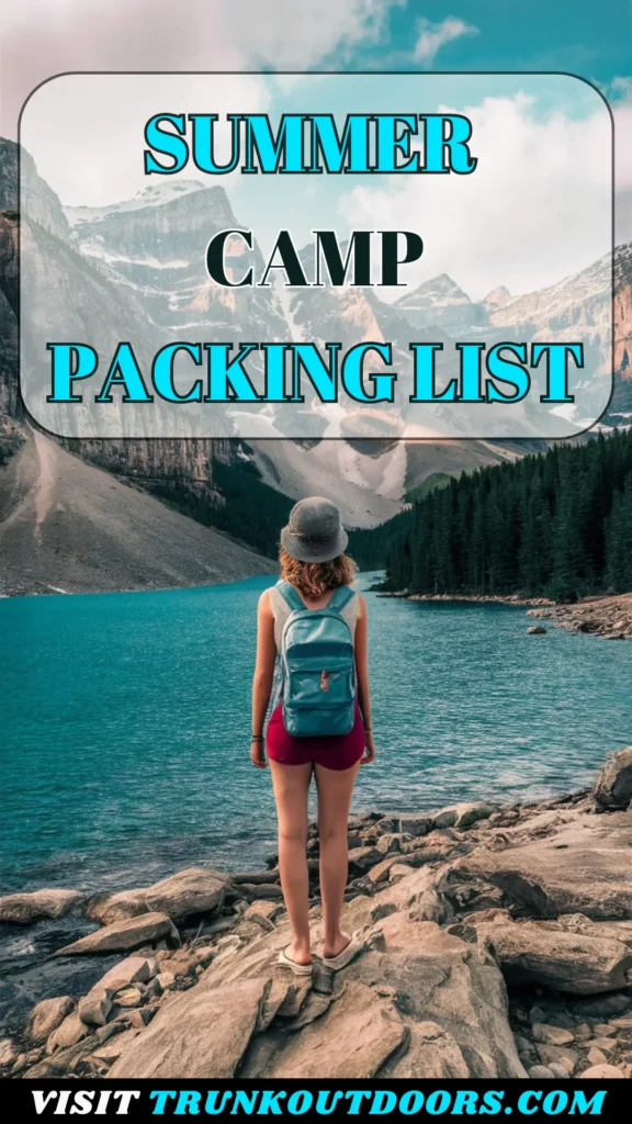 summer camp packing list