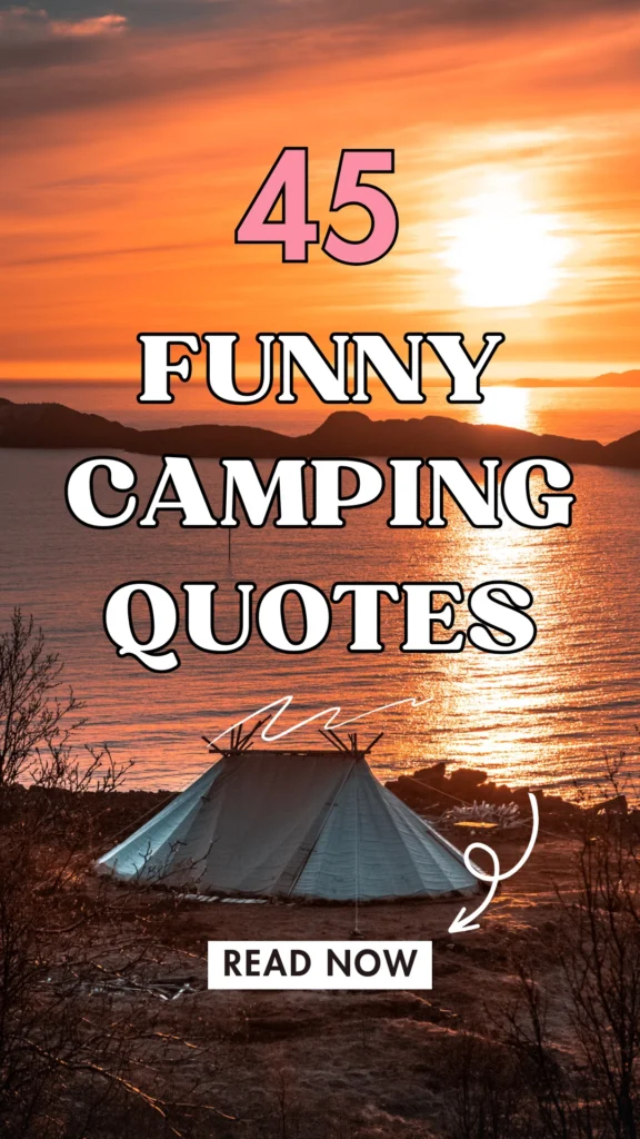 Funny Camping Quotes