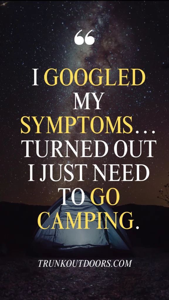 Funny Camping Quotes