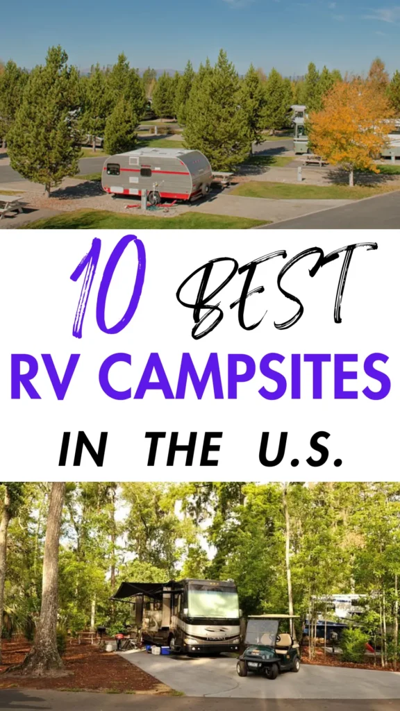 RV Campsites in the U.S. 