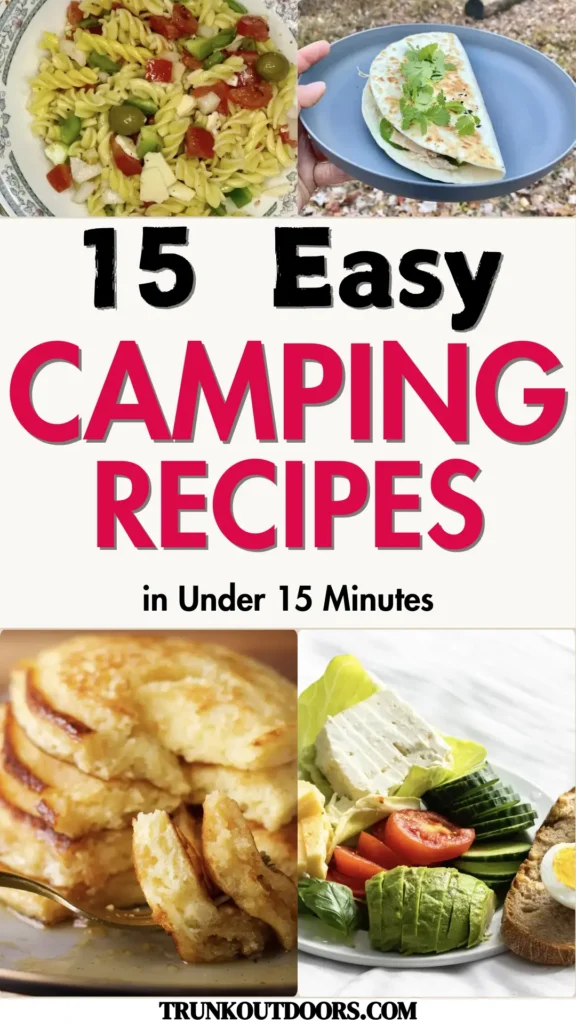 EASY CAMPING RECIPES