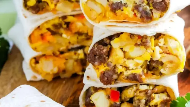 Meal Prep Breakfast Burritos