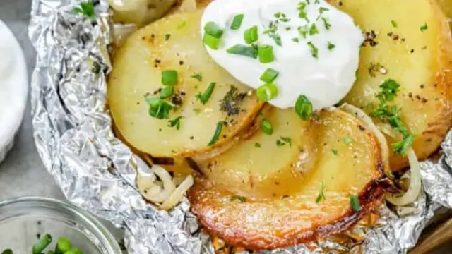 Grilled Potatoes in Foil