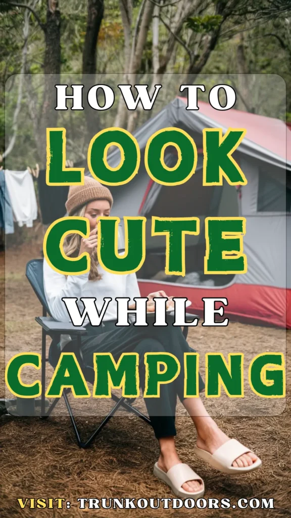 How to Look Cute While Camping