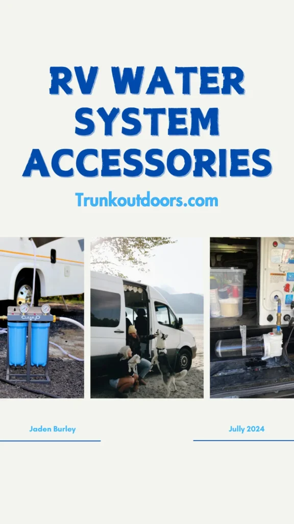 RV Water System Accessories