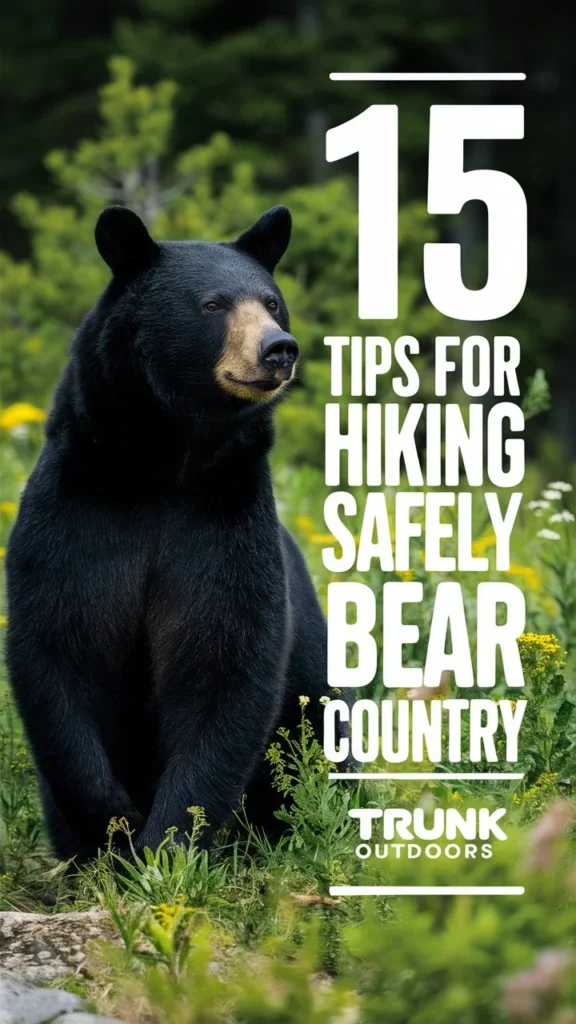 Tips for Hiking Safely in Bear Country