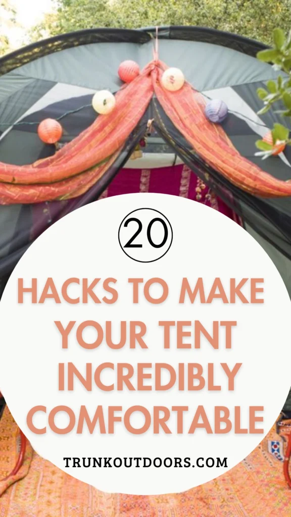 Camping Tent Hacks