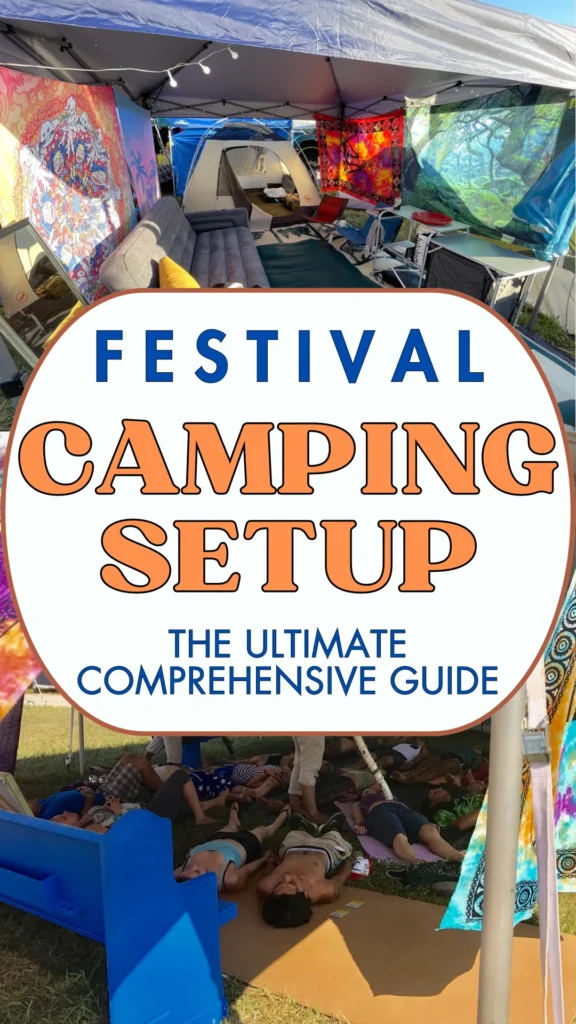 Festival Camping Setup