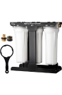 Spring CW31 RV Water Filter System, 3-Stage RV Water Filtration System for Campers