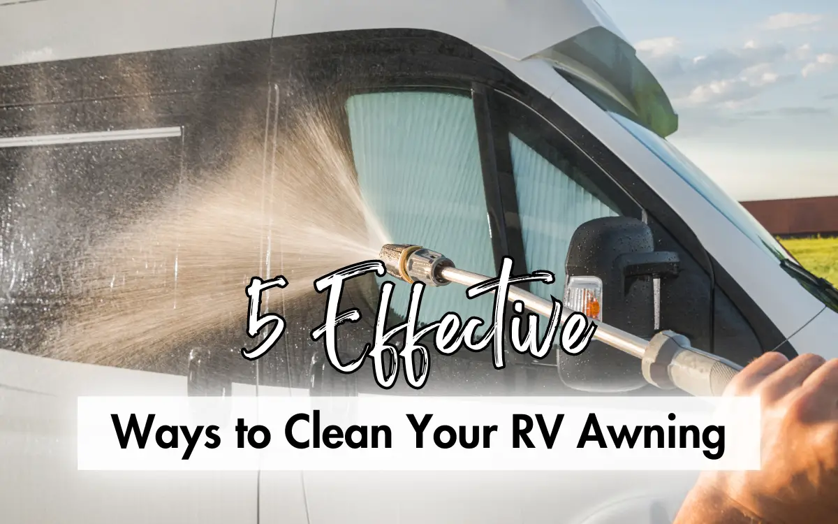 Ways to Clean Your RV Awning