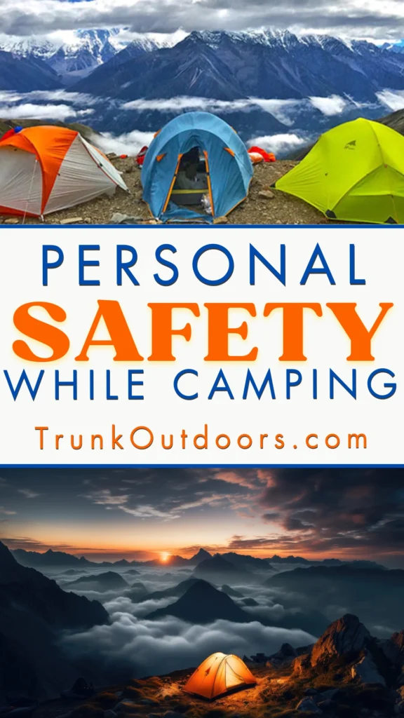 Personal Safety While Camping