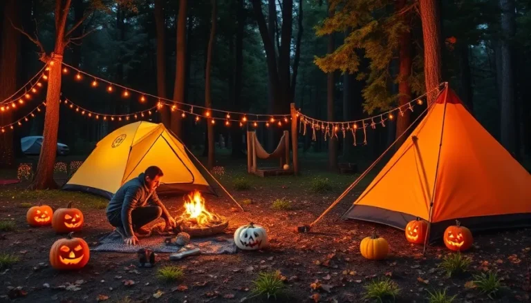 Camping On Halloween: Unforgettable Campsite Decorating Ideas