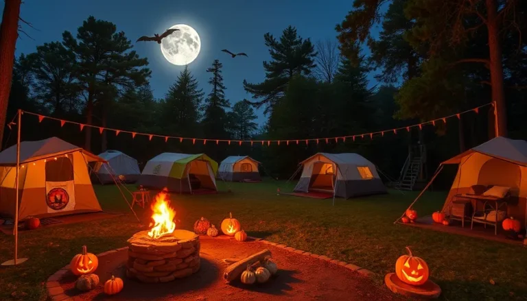 9 best campgrounds for celebrating Halloween