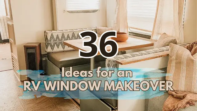 36 Ideas for an RV Window Makeover