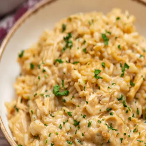 CREAMY CHICKEN AND RICE CASSEROLE