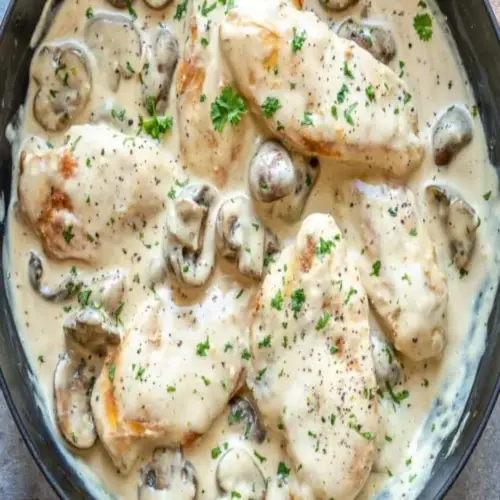 Creamy Mushroom Chicken Recipe