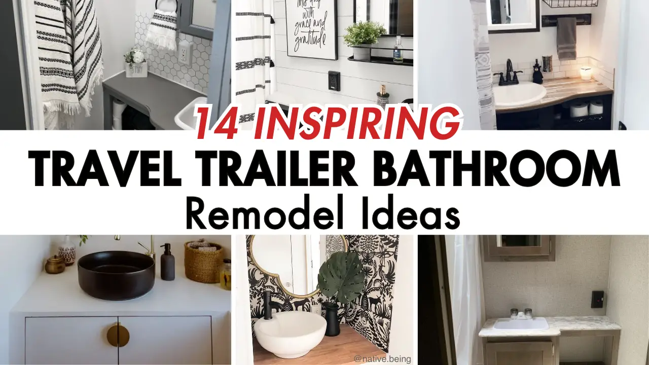 14 Inspiring Travel Trailer Bathroom Remodel Ideas