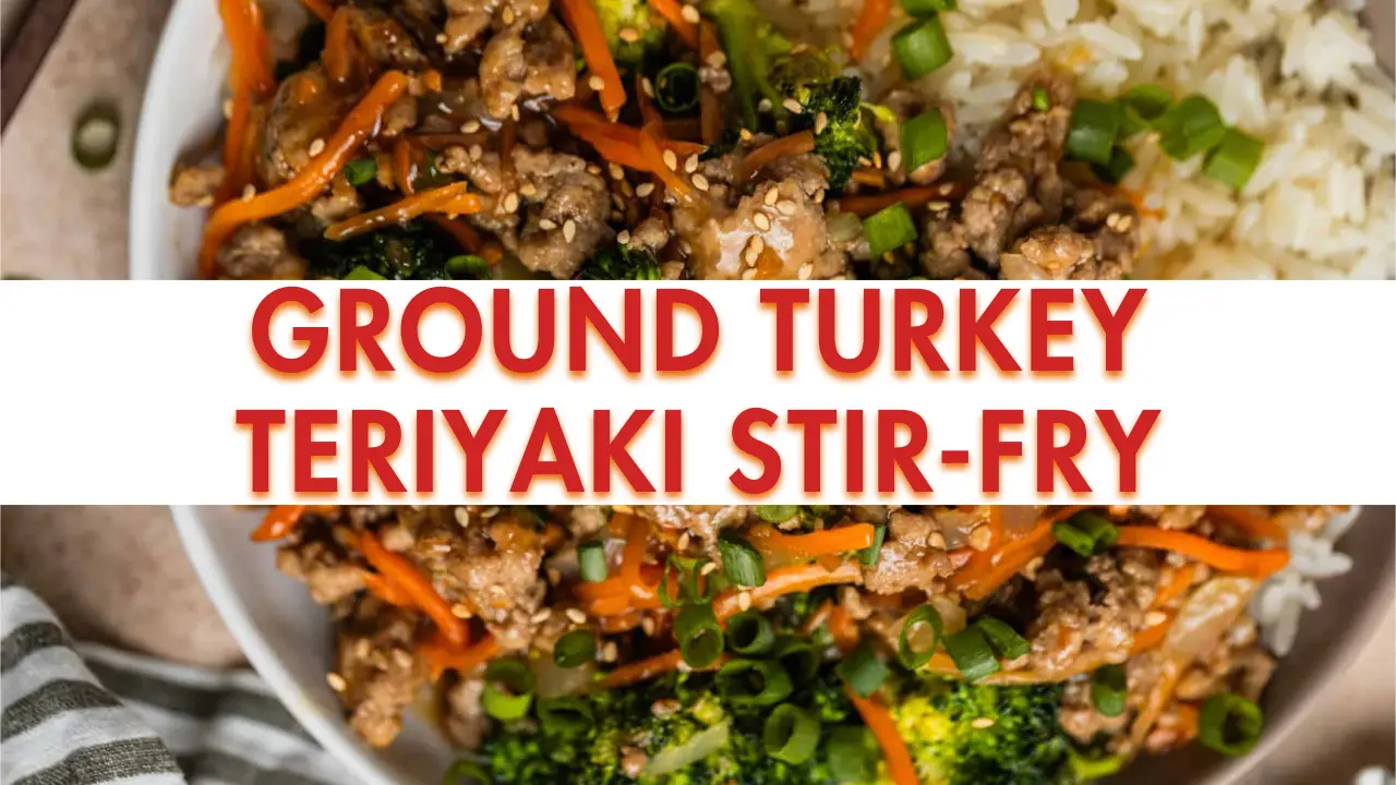 30-minutes Ground Turkey Teriyaki Stir-Fry